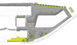 STrauma Landschaftsarchitektur Berlin landscape architects Fraunhofer Technikum III, Würzburg Lageplan