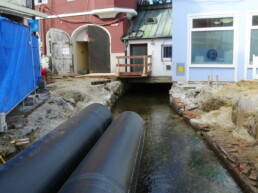 STrauma Landschaftsarchitektur Berlin landscape architects Freising Moosachöffnung Baustelle 2