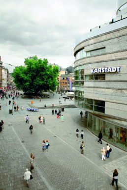 STrauma Landschaftsarchitektur Berlin landscape architects Fußgängerzone Wiesbaden Pedestrians