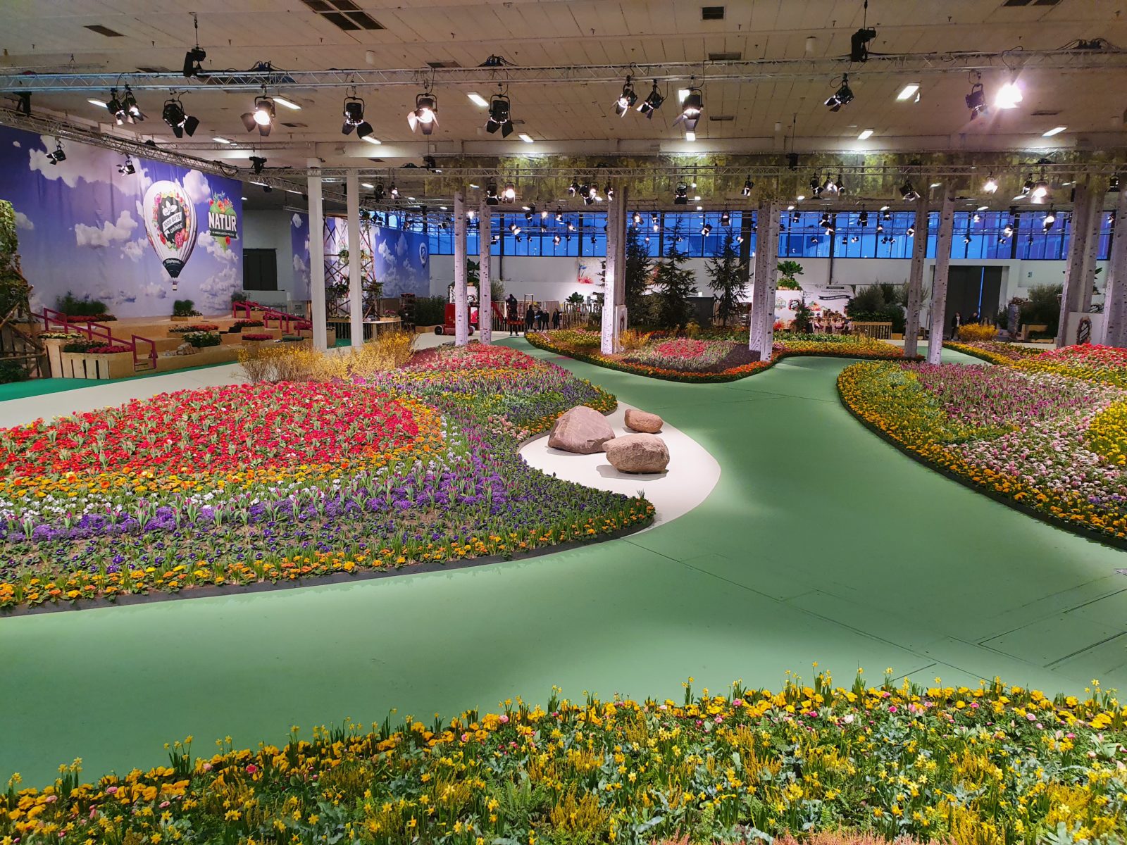 STrauma Landschaftsarchitektur Berlin landscape architects Grüne Woche 2020 Blumenhalle