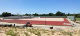 STrauma Landschaftsarchitektur Berlin landscape architects Sportpark Bergfelde Baustelle