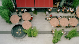 STrauma Landschaftsarchitektur Berlin landscape architects Marstallplatz München Kaffee