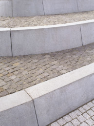 STrauma Landschaftsarchitektur Berlin landscape architects Rathausplatz Hennigsdorf Stufen