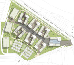 STrauma Landschaftsarchitektur Berlin landscape architects Campus Wüstenrot Lageplan