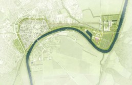 STrauma Landschaftsarchitektur Berlin landscape architects Landesgartenschau Höxter 2023 Lageplan