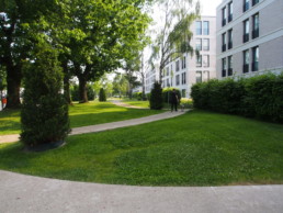 STrauma Landschaftsarchitektur Berlin landscape architects Fünf Morgen Mischgebiet Berlin nach Fertigstellung