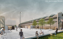 STrauma Landschaftsarchitektur Berlin landscape architects Jutier und Tonnenhalle München Kreativquartier Perspektive