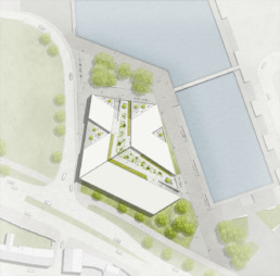 STrauma Landschaftsarchitektur Berlin landscape architects centogene Berlin Lageplan gewers pudewill rostock