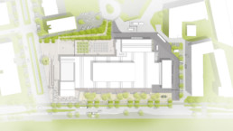 Kulturraffinerie Monheim Konzerthaus Bez Kock Architektur st raum a landschaftsarchitektur Lageplan