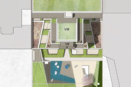 the haus nürnbergerstraße wohnbebauung berlin st raum a landschaftsarchitektur lageplan