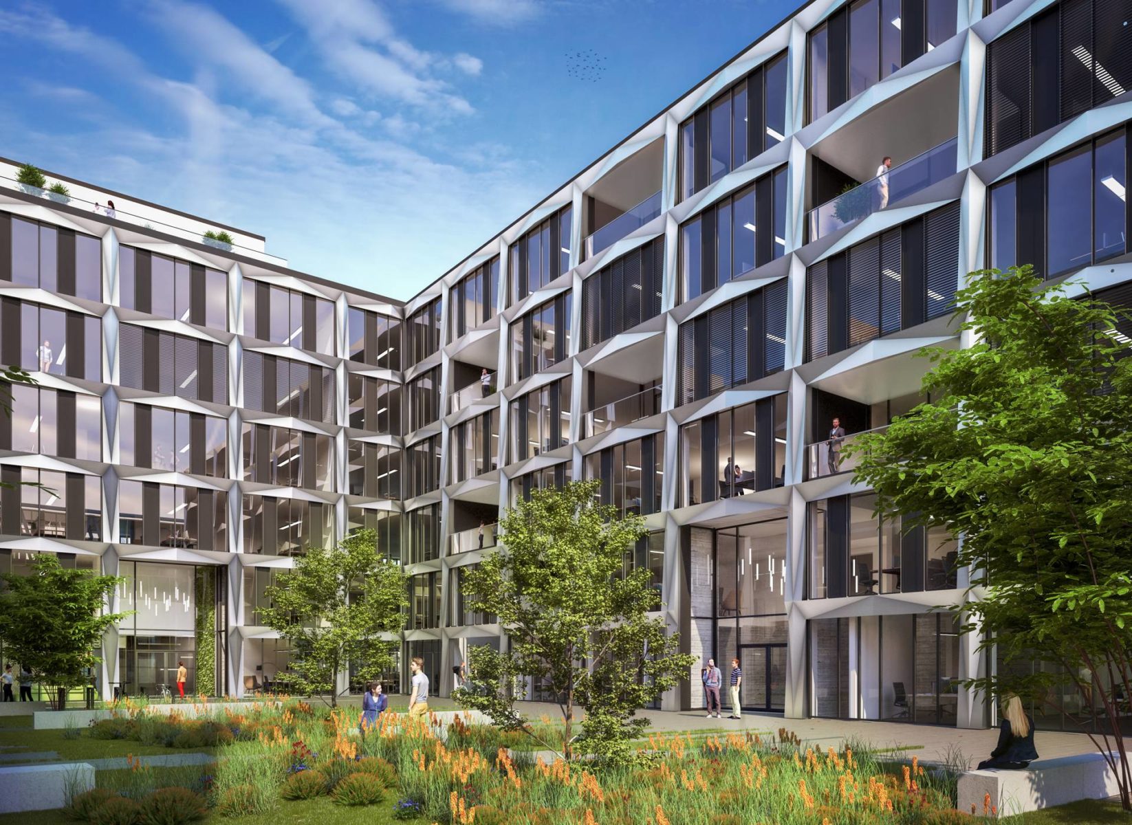 Büroneubau "THE GRID" Prinzenstraße, Berlin ST raum a