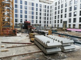 Böhmisches viertel berlin friedrichshain neubau st raum a landschaftsarchitektur baustellenbilder