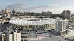 Olympia stadion kiew ukraine gmp architektur st raum a landschaftsarchitektur sport freizeit