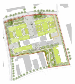 Daimler Truck Campus, Leinfelden Echterdingen ST raum a landschaftsarchitektur