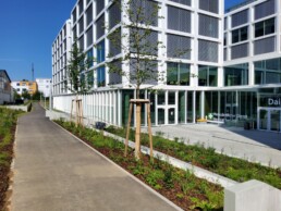 daimler trucks leinfelden campus st raum a landschaftsarchitektur