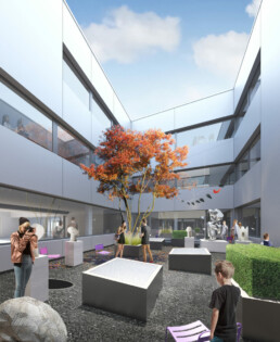 schulzentrum campus hammelburg st raum a landschaftsarchitektur