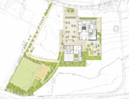 Lageplan schulzentrum hammelburg st raum a landschaftsarchitektur