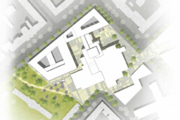 neubau am geomatikum hamburg entwurf htp hidde timmermann partnerschaft architekten st raum a landschaftsarchitektur