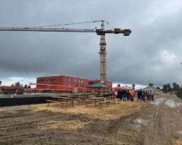 grundsteinlegung förderschule altlandsberg landschaftsarchitektur