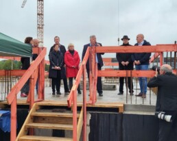 grundsteinlegung förderschule altlandsberg landschaftsarchitektur