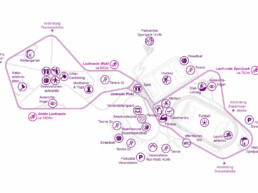 Freianlagenplanung für den Sport- und Bewegungspark Hürth Pikto Nutzungsangebote