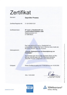 Zertifizierung qualität planer am bau